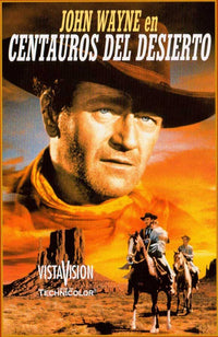 The Searchers Movie Poster Print showcasing classic film art.