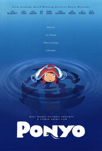 Ponyo Movie Poster Print - 27x40 inches