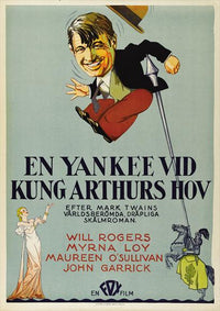 A Connecticut Yankee Movie Poster Print showcasing classic cinema art.