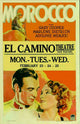 Morocco Movie Poster Print showcasing vibrant cinematic art.