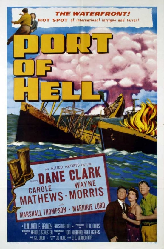 Port of Hell Movie Poster Print showcasing vibrant colors and cinematic art.