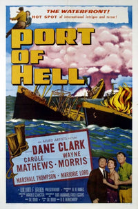 Port of Hell Movie Poster Print showcasing vibrant colors and cinematic art.