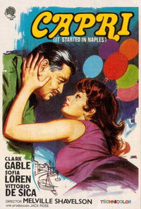 It Started in Naples Movie Poster Print (27x40)