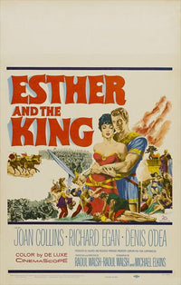 Esther and the King Movie Poster Print showcasing vibrant visuals.