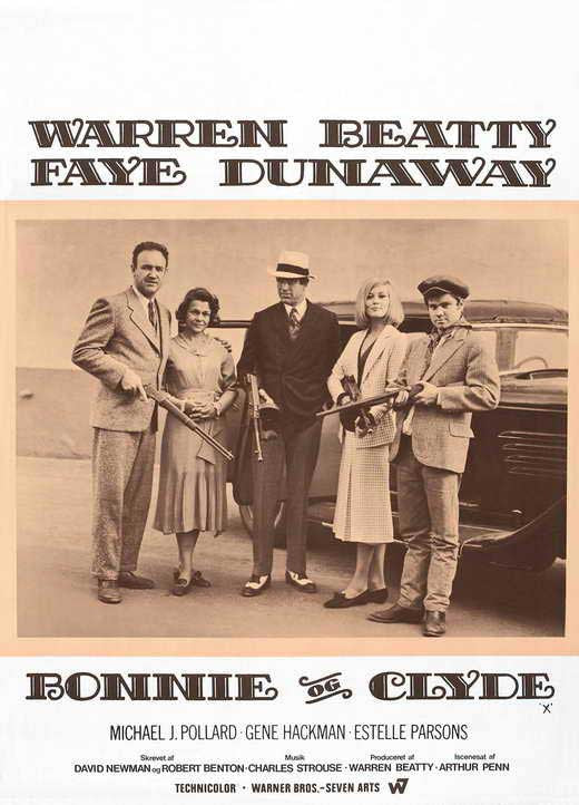 Bonnie & Clyde Movie Poster Print - 11x17 | Posterazzi