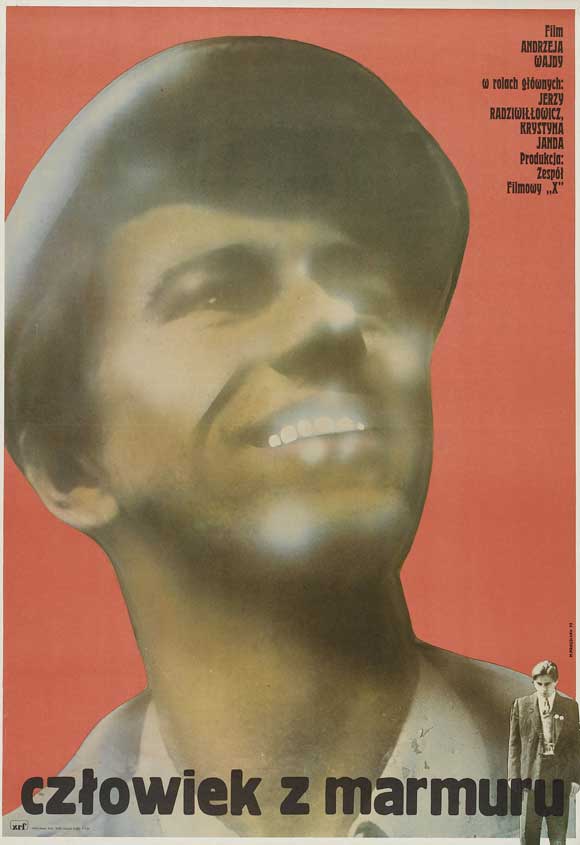 Man of Marble Movie Poster Print showcasing dramatic themes.