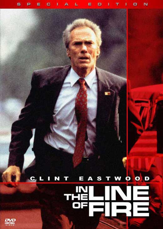 In the Line of Fire Movie Poster Print showcasing iconic film imagery.
