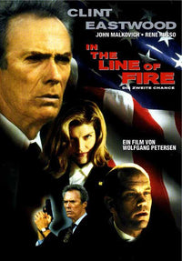 In the Line of Fire Movie Poster Print showcasing iconic film imagery.