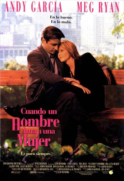 When a Man Loves a Woman Movie Poster Print showcasing romance and passion.