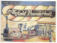The Titfield Thunderbolt Movie Poster Print showcasing vintage film art.