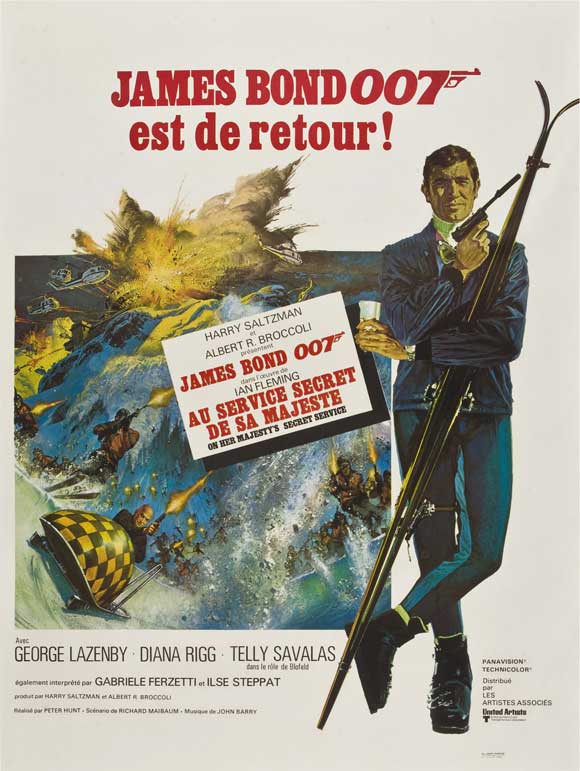 On Her Majesty's Secret Service Movie Poster Print