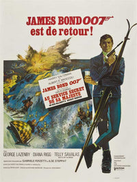 On Her Majesty's Secret Service Movie Poster Print