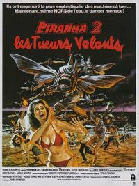 Piranha 2: The Spawning Movie Poster Print