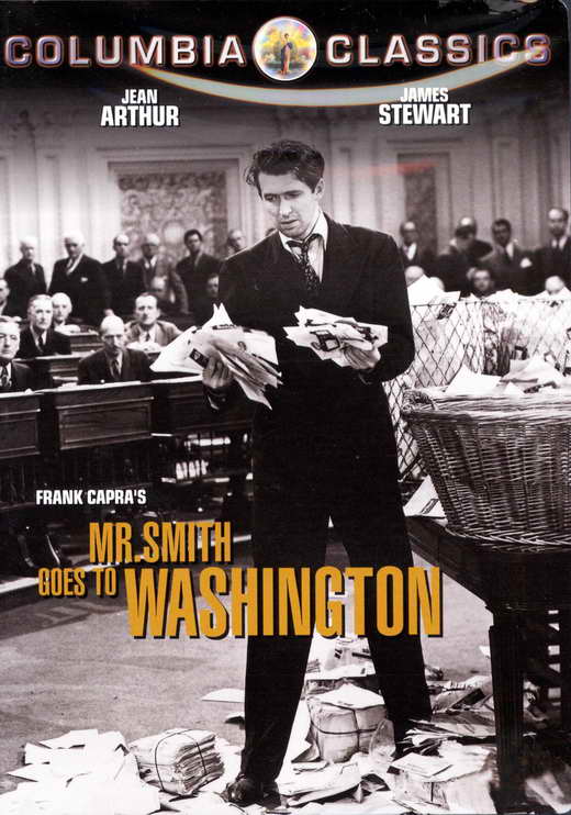 Mr. Smith Goes to Washington Movie Poster Print showcasing classic film art.