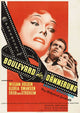 Sunset Blvd. Movie Poster Print featuring classic film imagery.