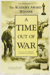 A Time Out of War Movie Poster Print showcasing cinematic art.