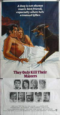 They Only Kill Their Masters Movie Poster Print showcasing vibrant colors and detailed imagery.