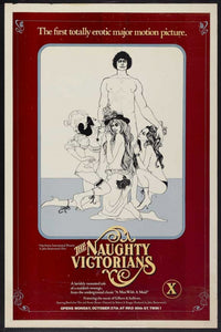 The Naughty Victorians Movie Poster Print showcasing Victorian-era charm and humor.