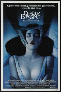 Deadly Blessing Movie Poster Print featuring chilling horror imagery.