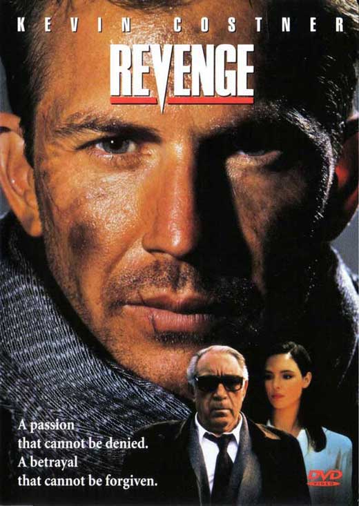 Revenge Movie Poster Print showcasing dramatic imagery and vibrant colors.