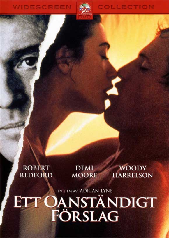 Indecent Proposal Movie Poster Print showcasing cinematic drama