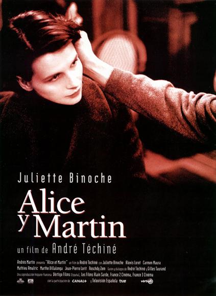 Alice and Martin Movie Poster Print showcasing vibrant cinematic art.
