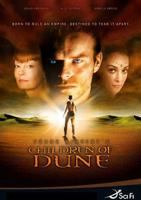 Children of Dune Movie Poster Print featuring iconic imagery from the film.
