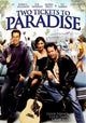 Two Tickets to Paradise Movie Poster Print featuring vibrant colors and classic film imagery.