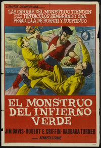 Monster from Green Hell Movie Poster Print showcasing classic cinema art.