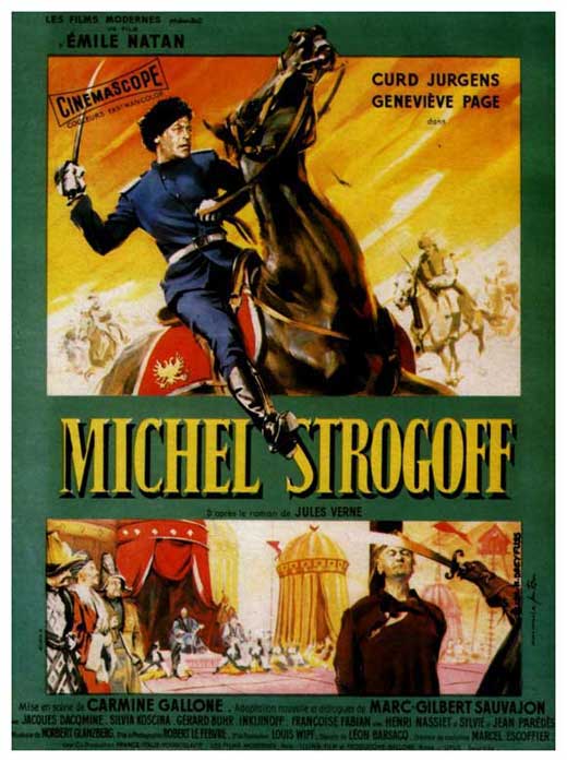 Michael Strogoff Movie Poster Print showcasing iconic film artwork.