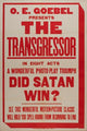The Transgressor Movie Poster Print - cinematic art for film lovers.