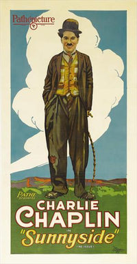 Sunnyside Movie Poster Print displayed on wall
