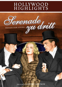 Design for Living Movie Poster Print showcasing vibrant colors and classic cinema appeal.