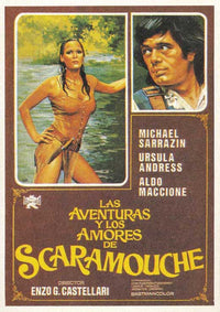 Loves & Times of Scaramouche Movie Poster Print featuring vibrant colors
