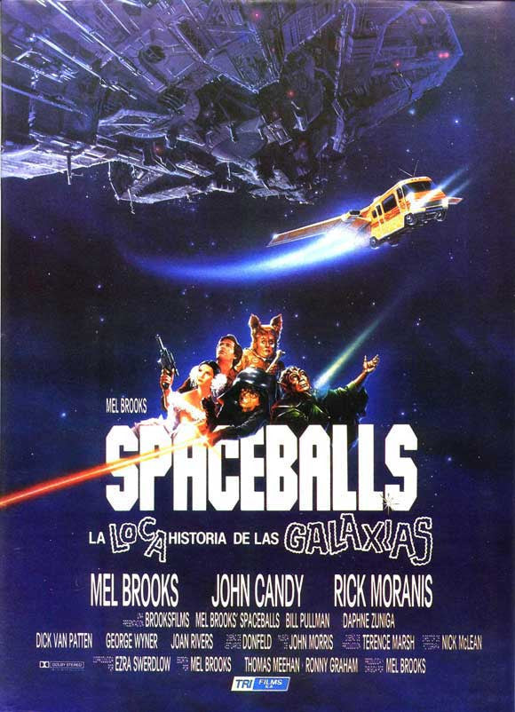 Spaceballs Movie Poster Print (11x17) - Perfect for Home & Office