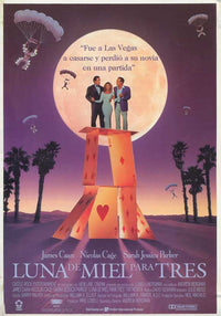 Honeymoon in Vegas Movie Poster Print showcasing iconic film imagery.
