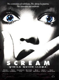 Scream Movie Poster Print showcasing iconic horror art.