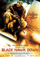 Black Hawk Down Movie Poster Print featuring dramatic war film imagery.