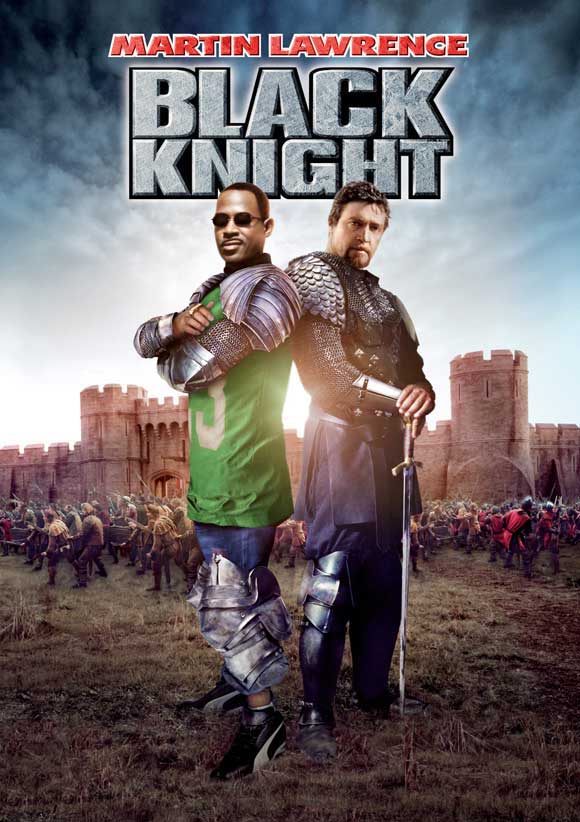 Black Knight Movie Poster Print showcasing vibrant colors and dynamic imagery.