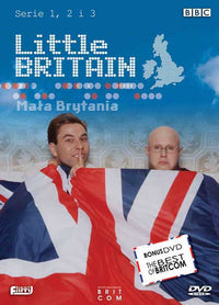 Little Britain Movie Poster Print featuring iconic characters from the series.