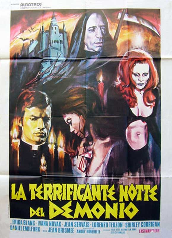 The Devil's Nightmare movie poster print showcasing horror cinema art