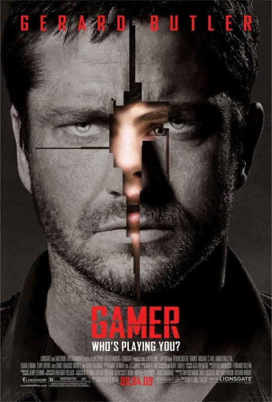 Gamer Movie Poster Print featuring vibrant gaming visuals.