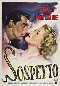Suspicion Movie Poster Print featuring iconic film imagery.