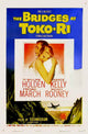 The Bridges at Toko-Ri Movie Poster Print featuring classic film imagery.