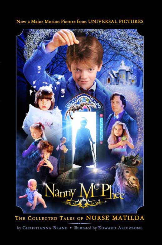 Nanny McPhee Movie Poster Print showcasing whimsical design
