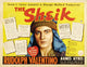 The Sheik Movie Poster Print showcasing classic film artwork.