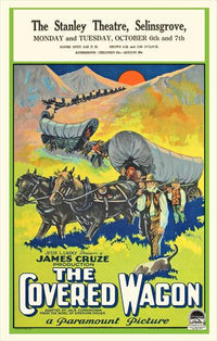 The Covered Wagon Movie Poster Print (11x17) - Classic Film Art