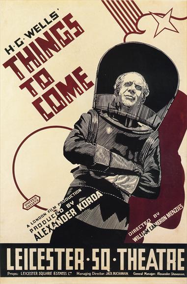 Things to Come Movie Poster Print showcasing a visionary future
