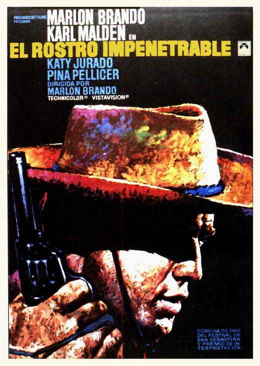 One-Eyed Jacks Movie Poster Print showcasing classic film art.