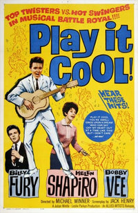 Play It Cool Movie Poster showcasing classic film art.